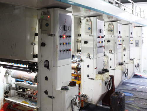 樂扣包裝六色印刷機